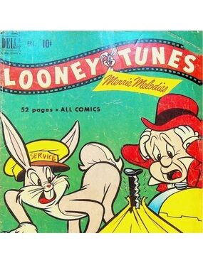 DELL LOONEY TUNES ~ Comic Book No 120 circa October 1951